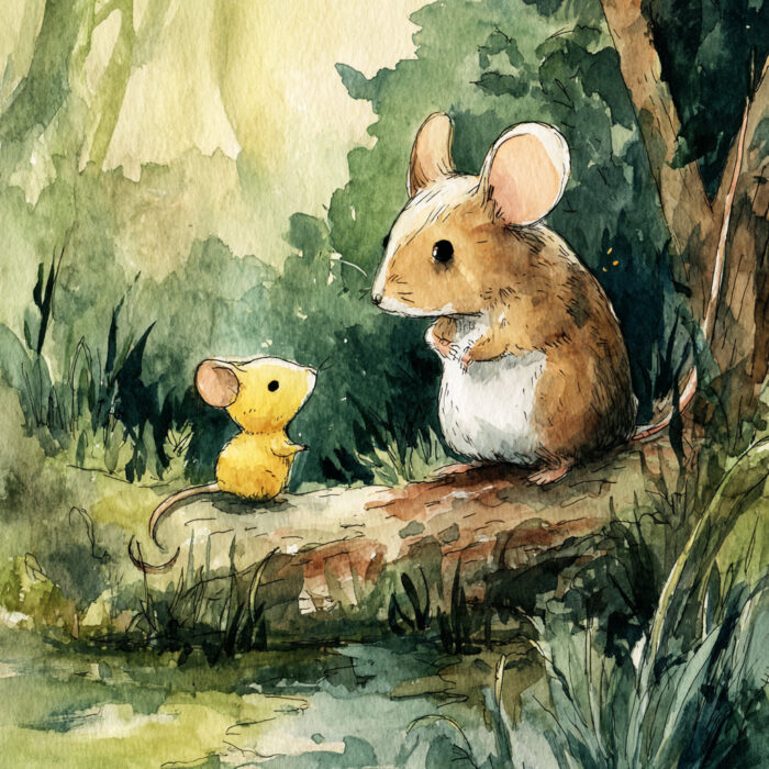 Märchen zu lesen - Die Maus Kaia und die Maus Lilli