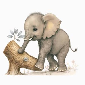 Märchen zum Lesen - Edgar der Elefant