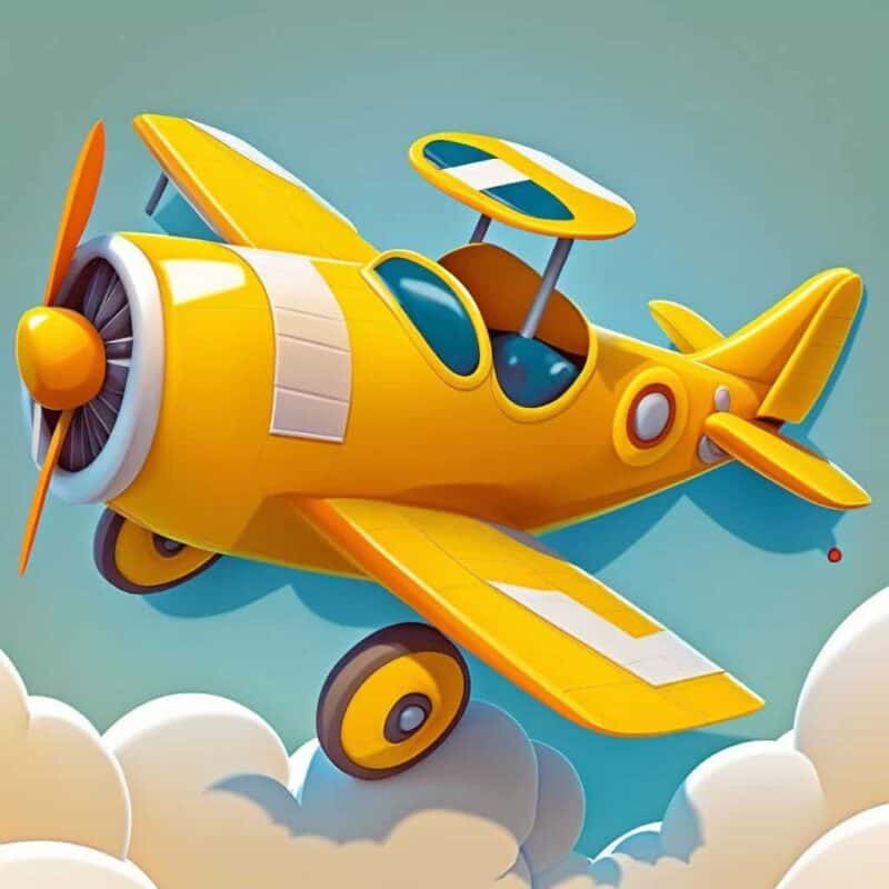 Kurze Märchen - Fliegie, der stolze kleine Flieger