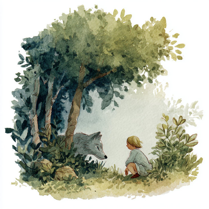 Märchen zu lesen - Das Gesetz der Wölfe