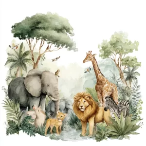 Märchen  - Auf der Safari